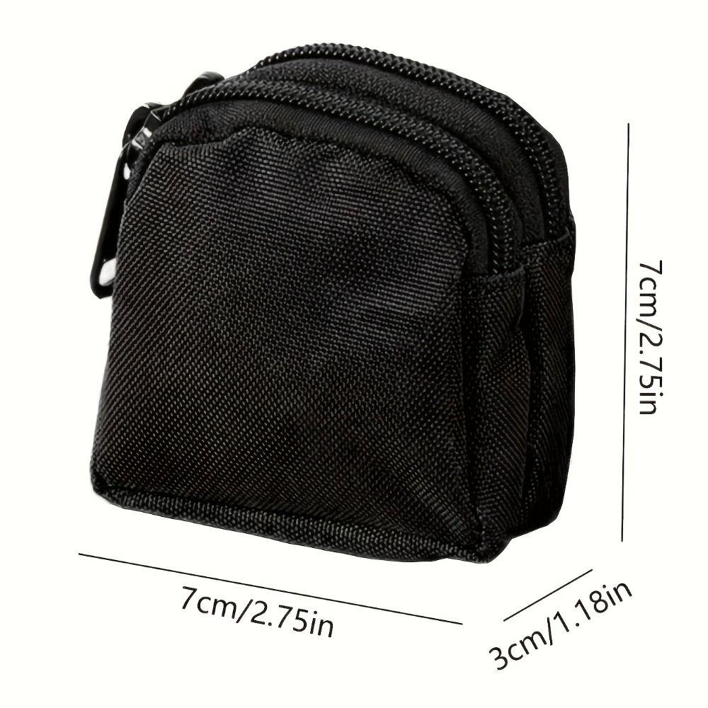 Key Bag Nylon Waist Bag Durable Mini Size Outdoor Storage Pouch Portable Coin Wallet Camping Waist Bag