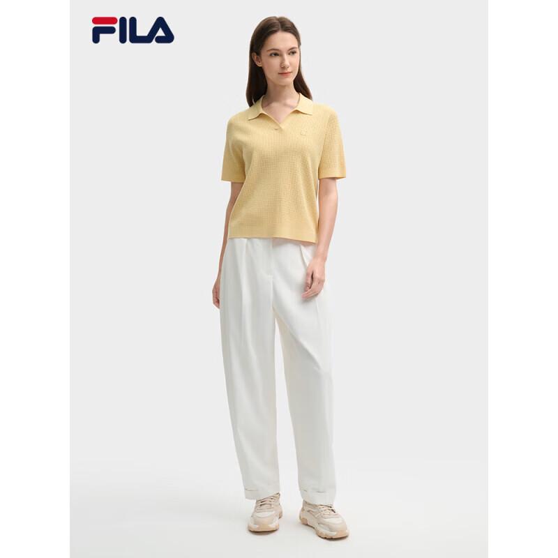 FILA Women s Summer Woven Straight-Leg Pants S