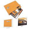 Men's Large Capacity Crazy Horse Leather Crossbody Bag - Genuine Leather Retro Tablet Handbag