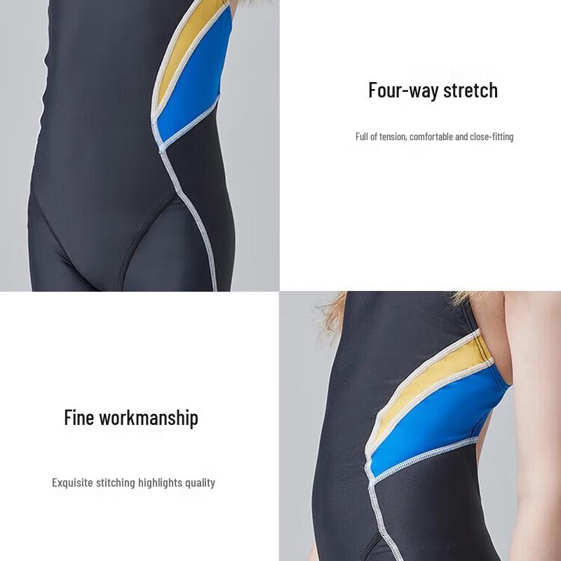 Mizuno Kids' Professional Long-Sleeve Knee-Length Swimsuit