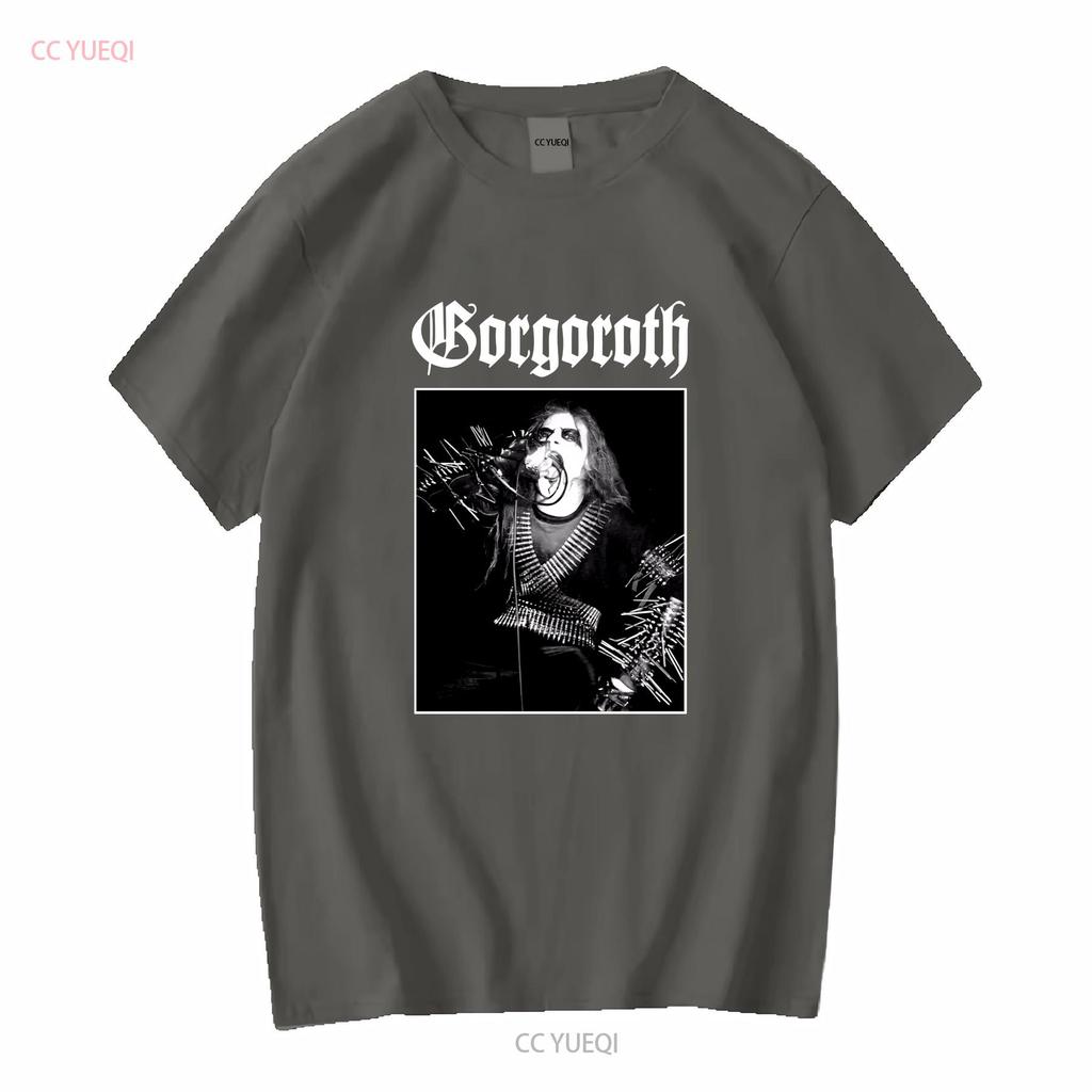 Gorgoroth The Sin Of T Shirt Cotton Black S To 5xl Md1469 Long Or Short Sleeves Vintage Washed Casual Unisex Slightly Homme