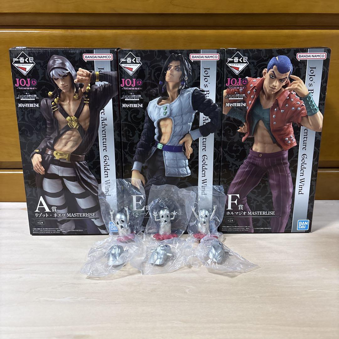 

[Б/У] Фигурка Jojo Ichiban Kuji Ризотто Иллюзо Формаджио Металлика