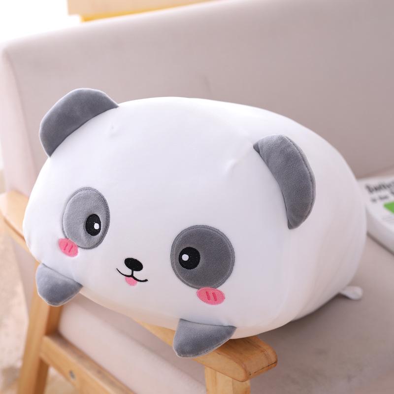 Animal Plush Throw Pillows and Festival Doll Figurines Gift Set