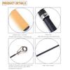 Portable Retractable Ice Fishing Rod 75cm Length Hard Rod Telescopic Fishing Rod Winter Fishing Rod Winter