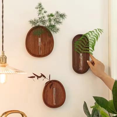 1PC Wanddekoration Schlafzimmer Massivholz Wohnkultur Holzvasen Kreative Mehrere Optionen verfügbar