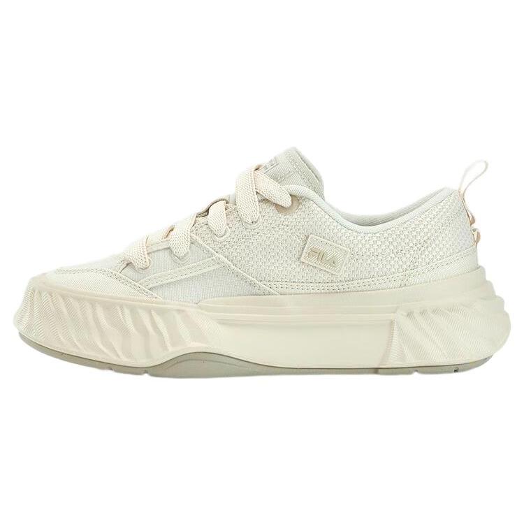 FILA Fosso Chuanxing Shoes Abrasion Resistant Low top Canvas Shoes Women s White F12W332301FOM 37.5