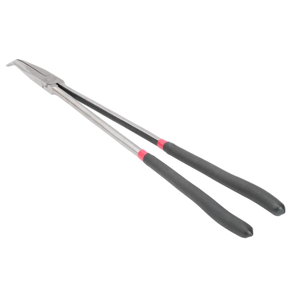 Nonslip Handle Long Handle Steel Pliers Carbon Steel Long Reach Pliers Narrow Spaces
