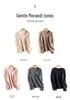 Women's V-Neck Cashmere Pullover Sweater - Loose Fit, Long Sleeve, Versatile for Autumn & Winter.