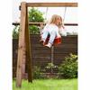 Garden Swing Strong Plastic Red For Children Profiled Board