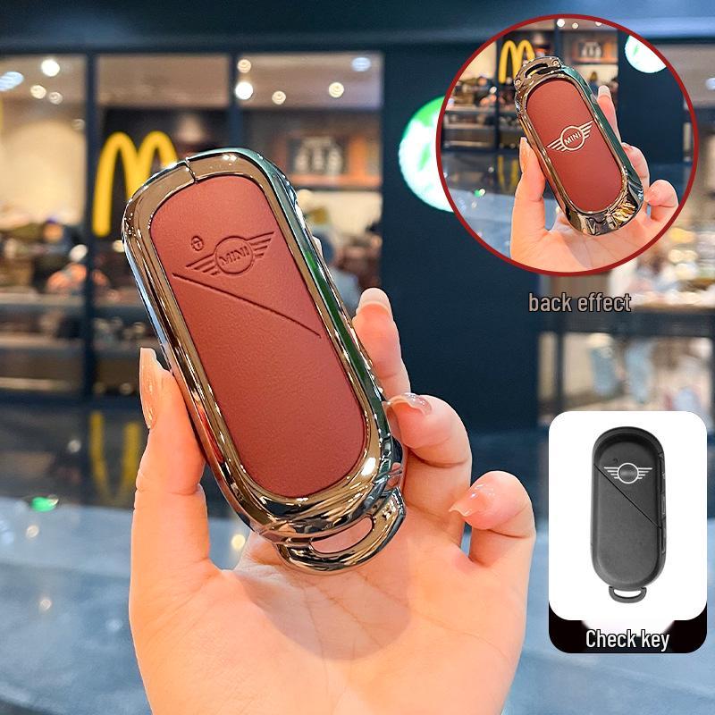 Compatible BMW Mini Key Case: Fits 25 Models, New Energy Countryman Shell, Cooper Electric Buckle.