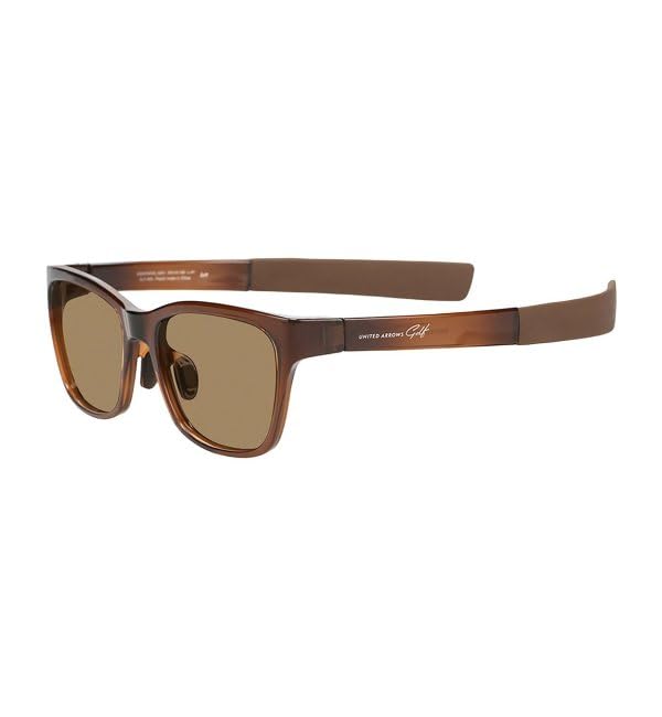 

Wellington type polarized sunglasses polarization UNITED ARROWS GOLF United Arrows Golf UV Stylish [Zoff] (with function) (Brown/Clear) CLAP CLIP