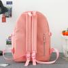 5 pezzi/set Zaini Coniglietto Carini Per Donne Nuovo Design Zaini Scolastici Ragazze Donne Zaino 3 Colori Borsa Scolastica