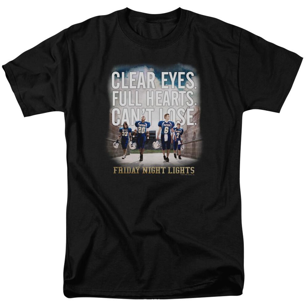 Friday Night Lights Motivated Logo T Shirt Mens Licensed Classic TV Show Black L