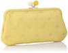 Acrylic clasp long wallet, women's genuine leather wallet