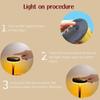 USB Modern LED Desk Lampwith Touch Controlled Tri Color Lighting and Iron Base, Perfect for Decorating Living Rooms and Bedrooms