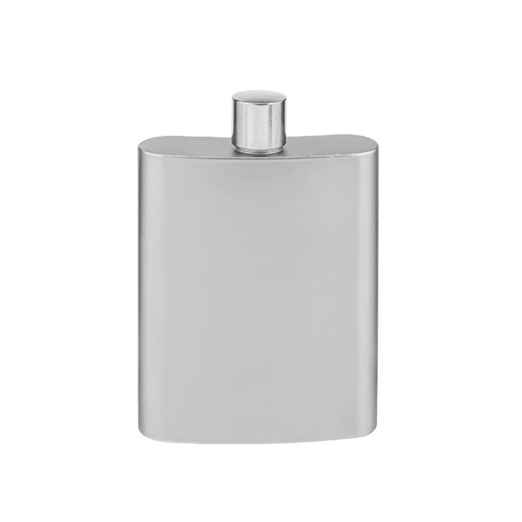 Portable Ti Flask 100ML Small Lightweight Flask Leakproof Screw Cap Easy Carry for Outdoor Camping Hiking Travel