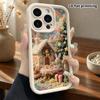 Phone Case: 2D Flat, Fits iPhone 18 17 16 15 14 13 12Pro, Rainbow Fairy Tale House, Perfect Christmas and Halloween Holiday Gift