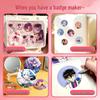 DIY Badge Making Machine - Perfect for Anime Merchandise, Handmade Pins, Children's Birthday Gifts, and Comic Exhibitions