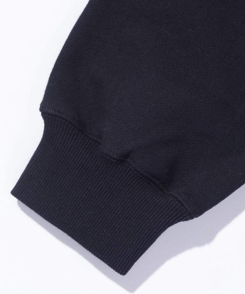 Trainer CHENILLE STANDARD LOGO CREWNECK SWEATSHIRT BLACK [Extra Large] Men's