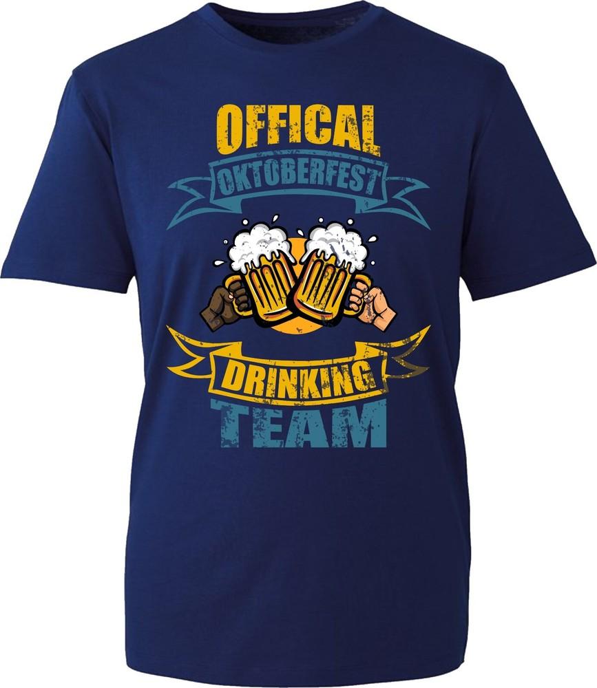 Official Oktoberfest Drinking Team T Shirt Beer Drinking Party Unisex Gift Tee S