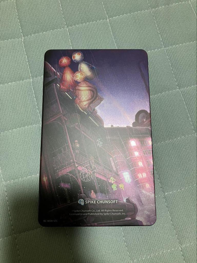 [USED] Super Detective Casebook Rain Code North American Edition Switch Soft Case Shinigami-chan