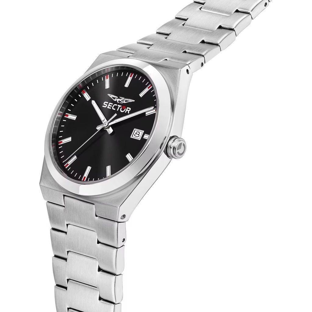 Sector C300 Stainless Steel Black Dial Quartz R3253301001 Men's Watch