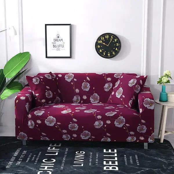 Geometry Elastic Stretch Sofa Cover Slipcovers All-Inclusive Couch Cover For Different Shape Sofa Chair L-Style Need 2Sofa Cover