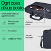 HP Borsa Per Laptop 14.1" Everyday A08JSAA Valigetta Grigia In Poliestere Riciclato