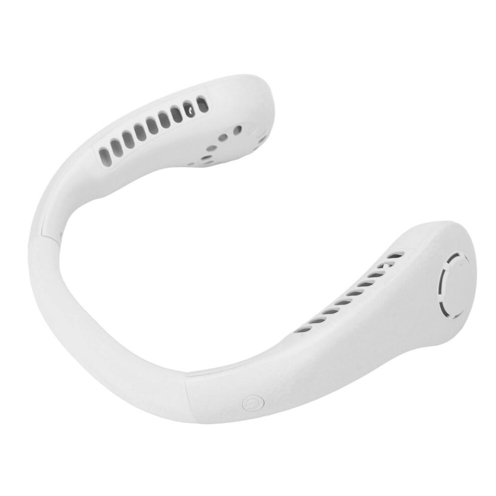 Wearable Neck Fan With Adjustable 3 Speeds, Super Quiet Bladeless Design For No Hair Twisting, Lightweight And Comfortable For All Day Use With Short