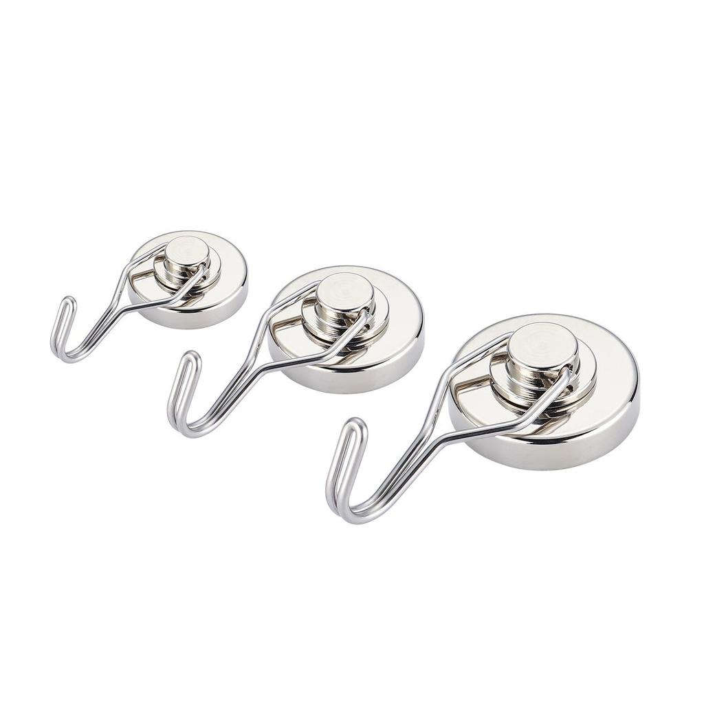 Rust-Proof Rotating Neodymium Magnetic Hook for Refrigerators