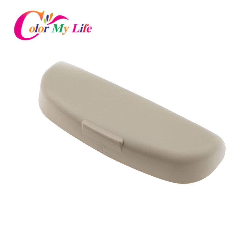 Color My Life Car Glasses Storage Box Case Sunglasses Storage Holder for Mazda 2 3 6 Cx3 CX-3 CX5 CX-5 Axela Atenza