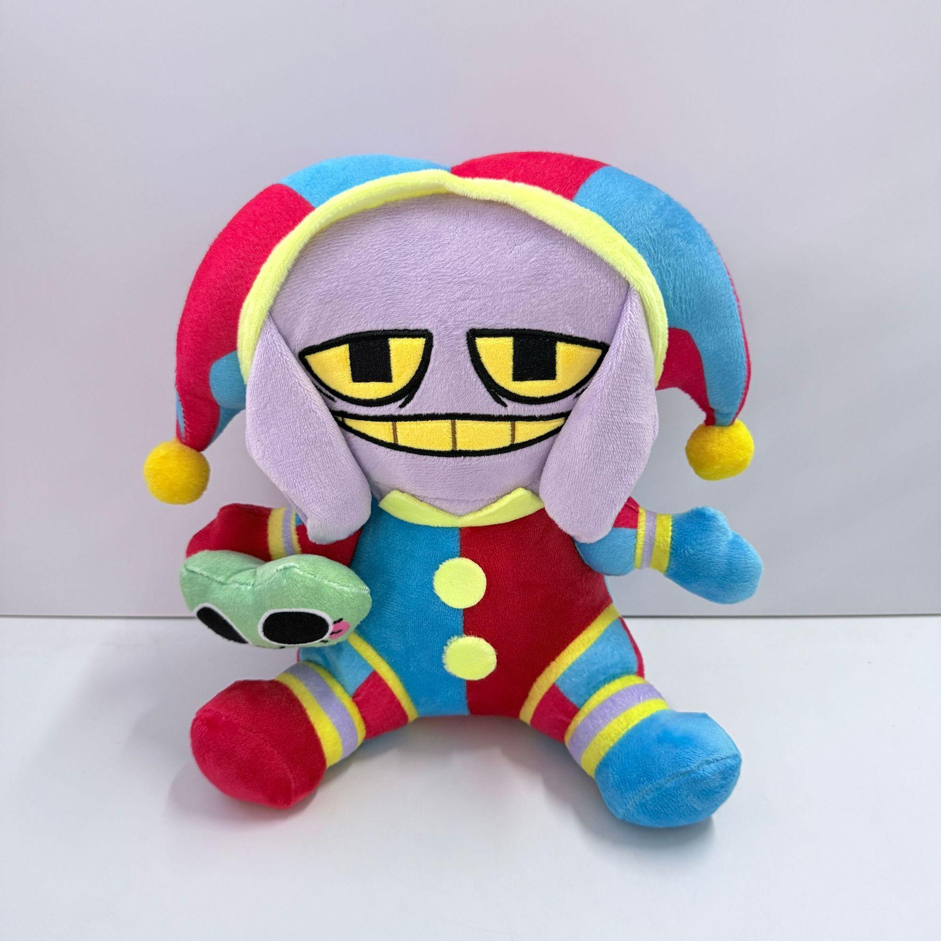 Pomni Jax Gangle Kinger Poppen The Amazing Digital Circus Anime Omringende Pluche Speelgoed Bureaublad Decoratie Beste Verjaardag Kindercadeaus
