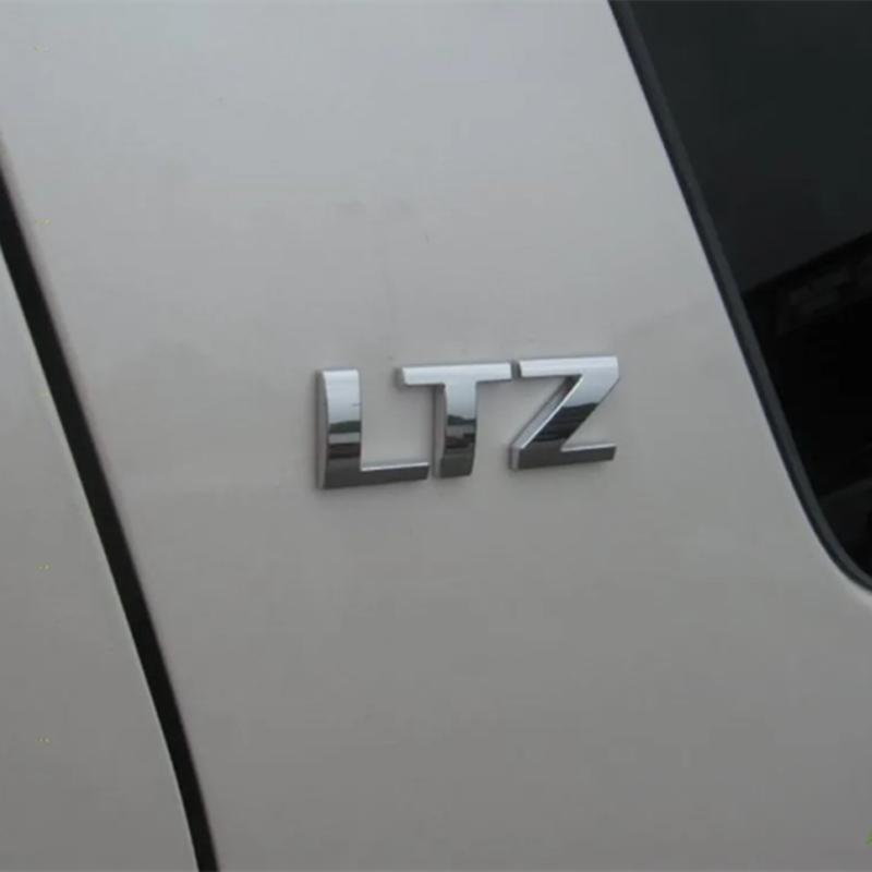 Car-Styling Metal LTZ Emblem Car Trunk Body Stickers For Chevrolet GMC Colorado Suburban Xtreme Silverado Cruze Lacetti Captiva