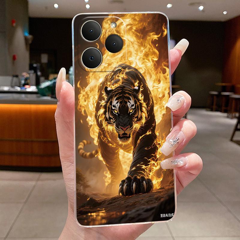 Casing For Realme 15T Luxury Cute Cool Boys Girls Soft Silicone Phone Case Back Cover For Realme 15T 5G Transparent TPU Shell