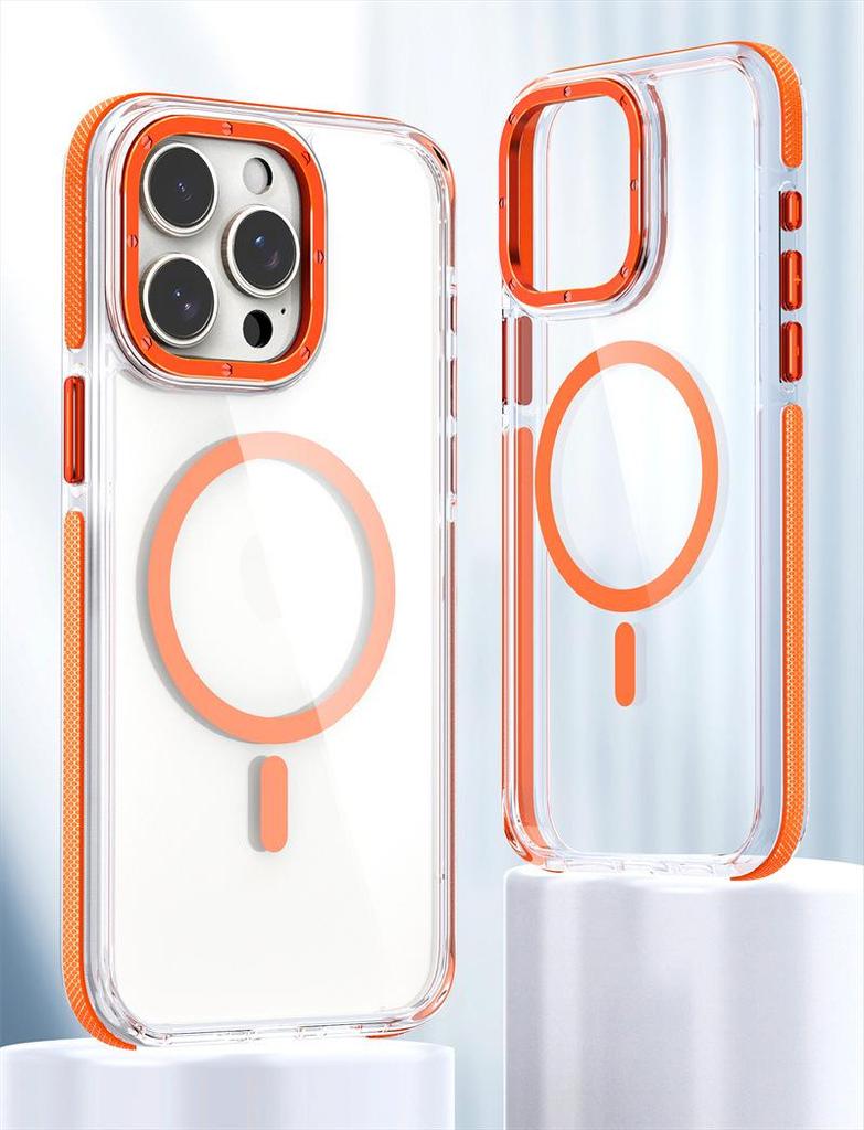 Magnetic Case for iPhone 16 Pro Max - Transparent, Premium Feel, Niche Design