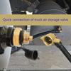 60cm/24-inch Truck Air Tank Air Intake Connector Connecting Pipe Truck Trailer
