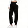 Women's Casual Pants High-waisted Belted Jogging Pants With Pockets