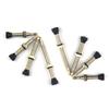 2Pcs 40/60Mm Brass  Alloy Stem Bicycle F/V Presta Tubeless Tire Valve Road Bike