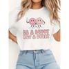 Letter Print T-shirt, Short Sleeve Crew Neck Casual Top for Summer & Spring, Women's Clothing