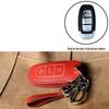 Premium Handmade Leather Key Case for Hongqi H5, 2023 H6, HS3, HS5, HS7, H9 - Women's Edition