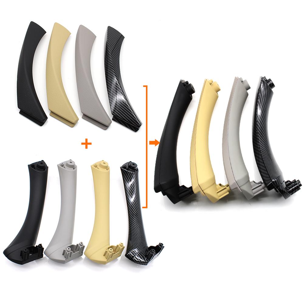 LHD RHD 6PCS Upgraded Interior Door Panel Pull Handle Cover Trim Kit For BMW 3 Series E90 E91 316i 318i 320i 325i 328i 2005-2012