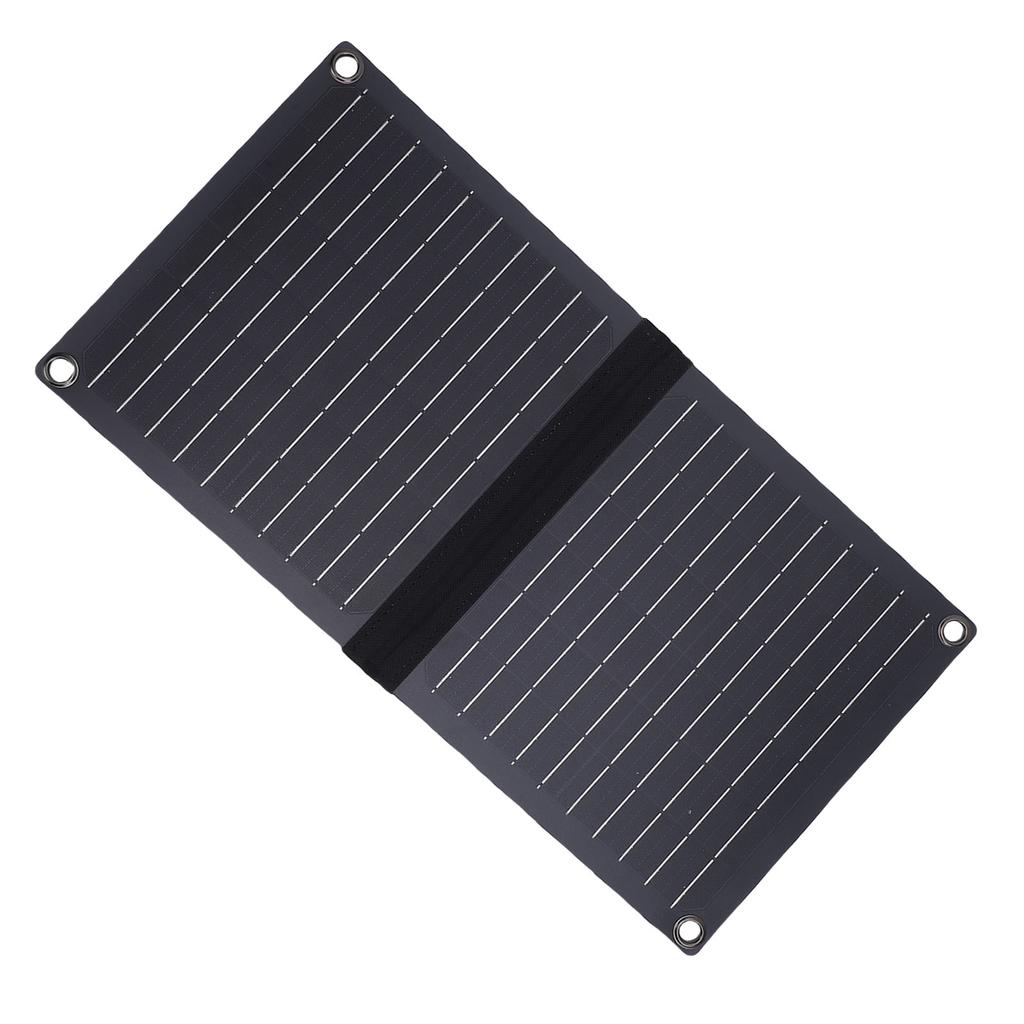 16W 5V Foldable Solar Panel Monocrystalline Silicon Rainproof Portable Solar Panel Charger for