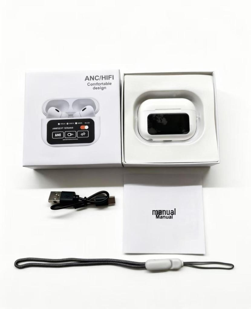 V8 Display A9pro Wireless Bluetooth In-Ear Headphones with AI Translation & Noise Cancelling A10ANC V20