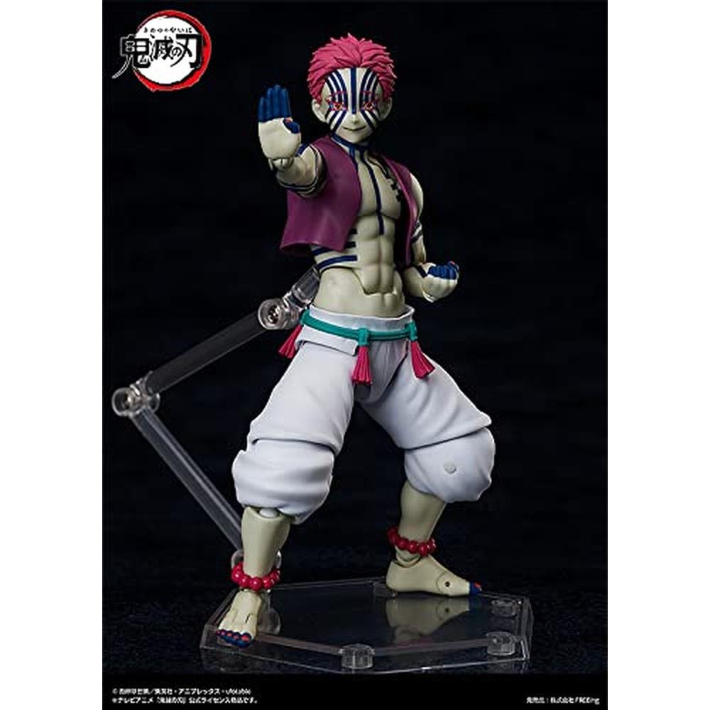 FREEing Demon Slayer Kimetsu no Yaiba Akaza Non-Scale Painted Movable Figure Reissue