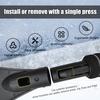 Car Snow Brush and Ice Scraper, Multi-Functional Detachable Snow Brush with Foam Grip, Ice Snow Removal Cleaning Tool for Car Windshield Window,