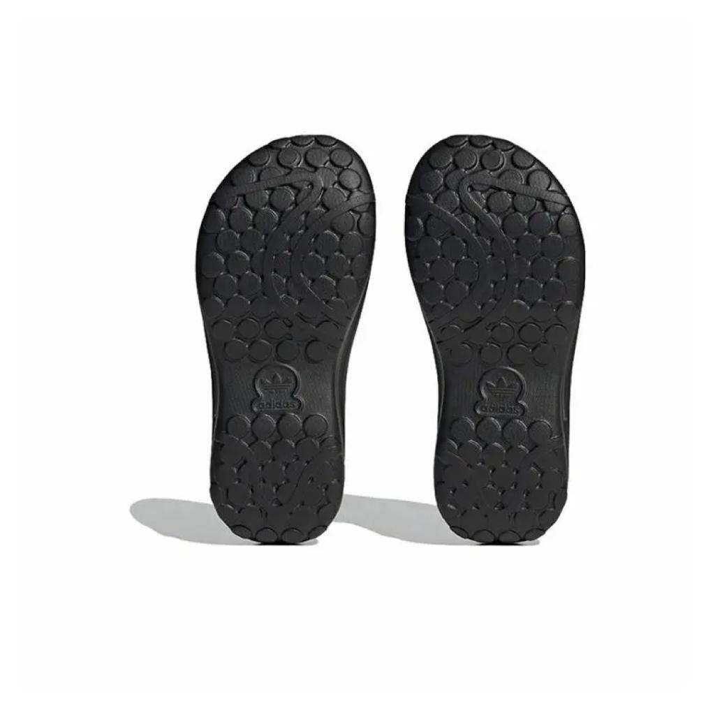 adidas Originals AdiFOM Stan Smith Mule Slip Resistant Closed Toe Slippers Women's Black Blue IE4626(Team635-)