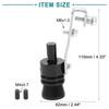ACROPIX Turbo Whistle Muffler Car Accessories Black - Set of 2