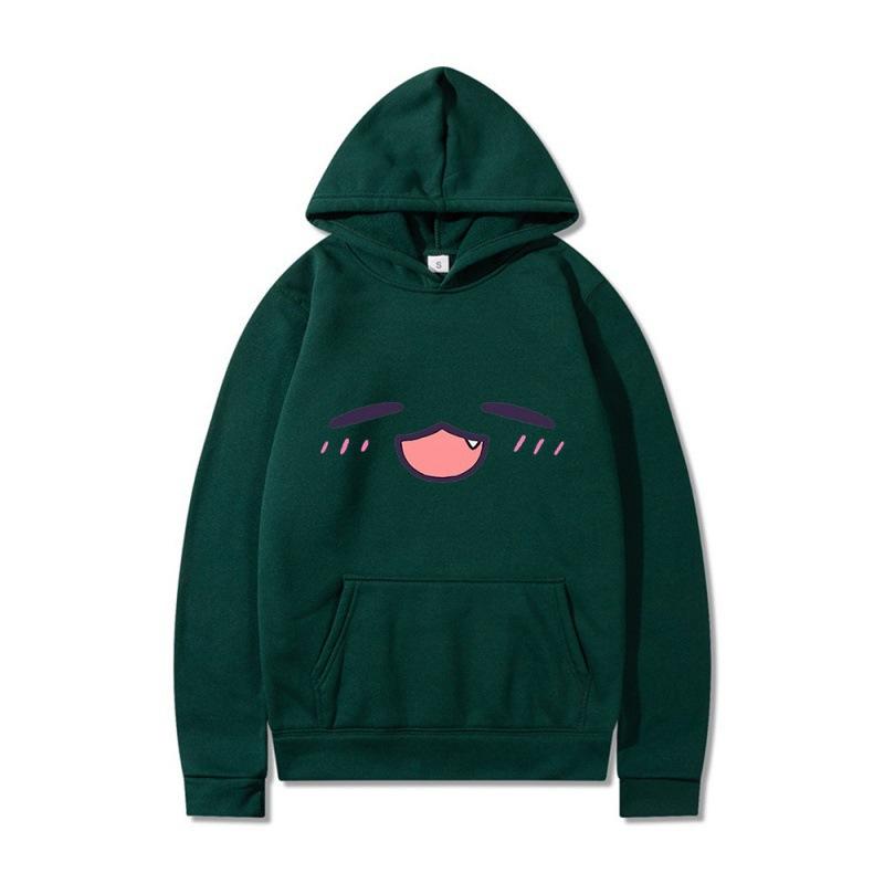 Tako Takodachi Face Hoodies Anime Hololive Hoodies Men's and Women's Sweatshirts
