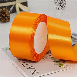 100% Polyester Single Face Satin Ribbon Roll 38 mm 1.5 Inch Custom Printed for Decoration and Wrapping
