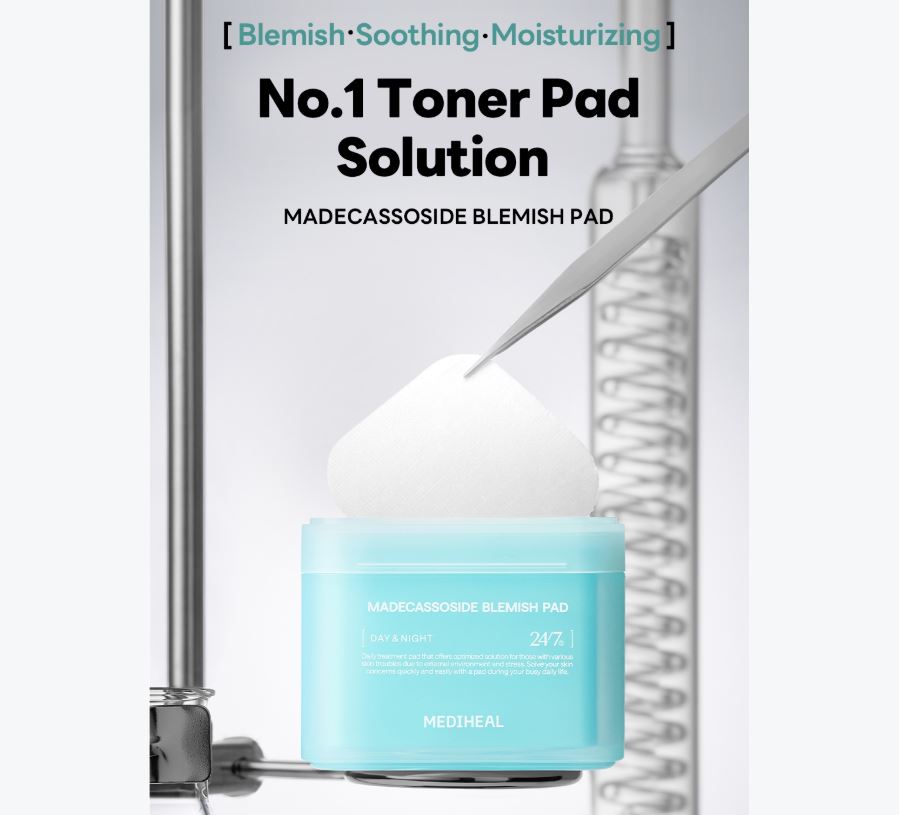 MEDIHEAL Toner Pad 100+100 Pads Double Pack (7types)